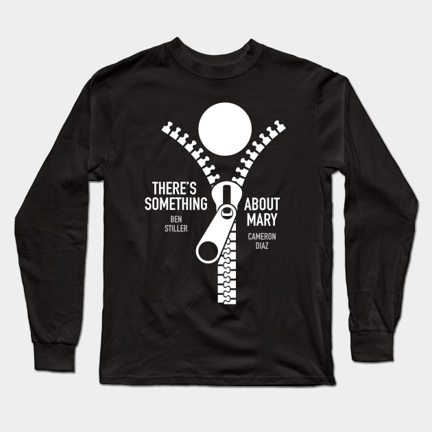 There’s Something About Mary - Alternative Movie Poster Long Sleeve T-Shirt by MoviePosterBoy